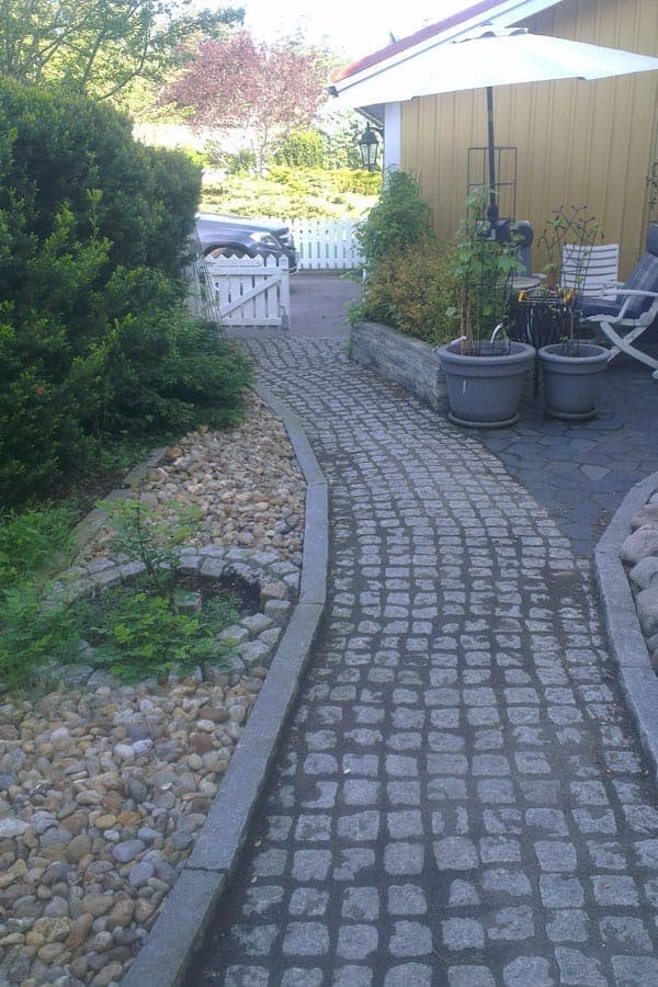 Plattsättning exempel